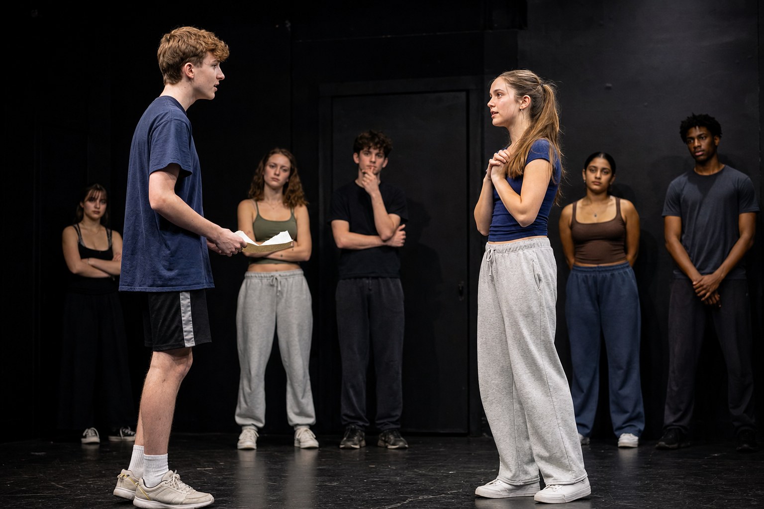 Community performers in Twelfth Night